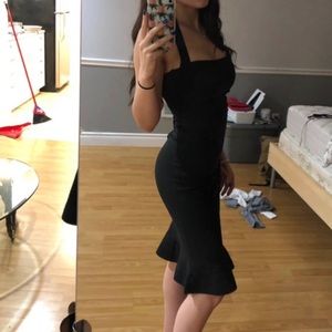 Black Body Con dress